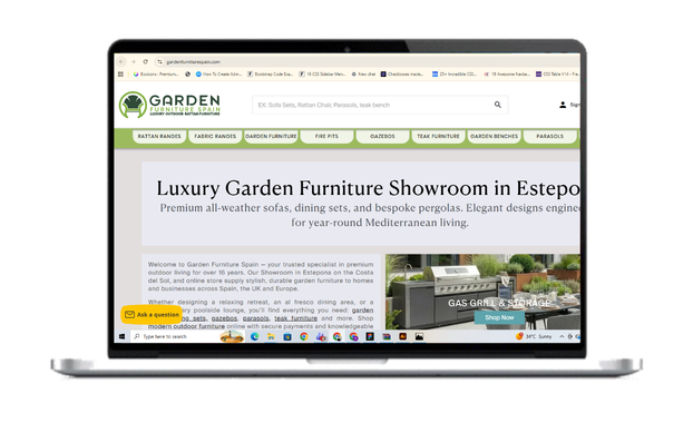 Garden Furniture Spain